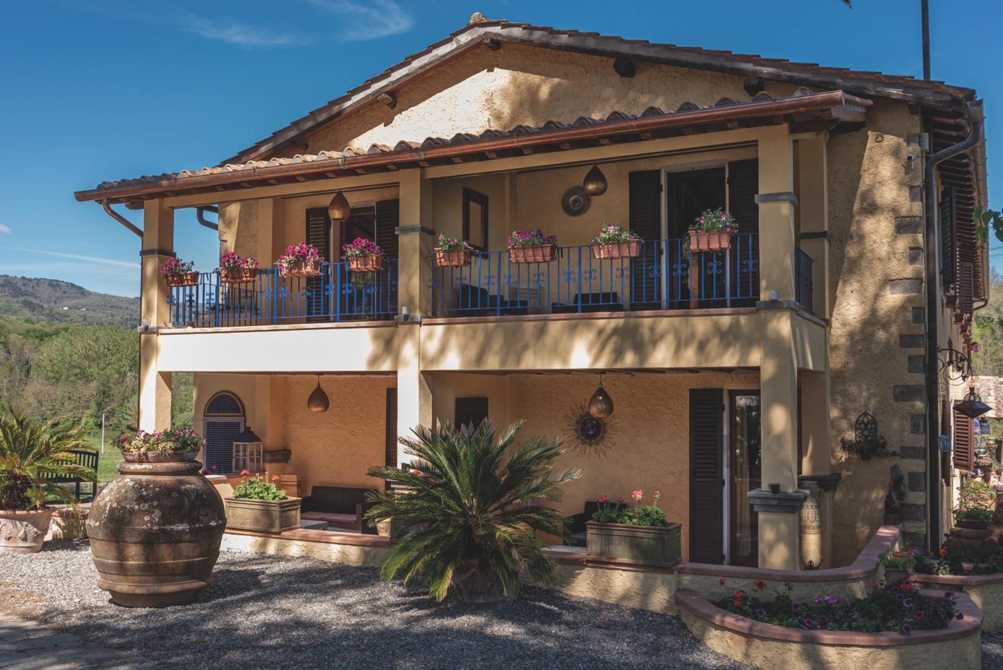 Villa Poggio Di Gaville Meleto Exterior foto