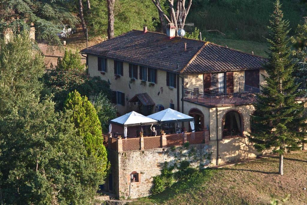Villa Poggio Di Gaville Meleto Exterior foto